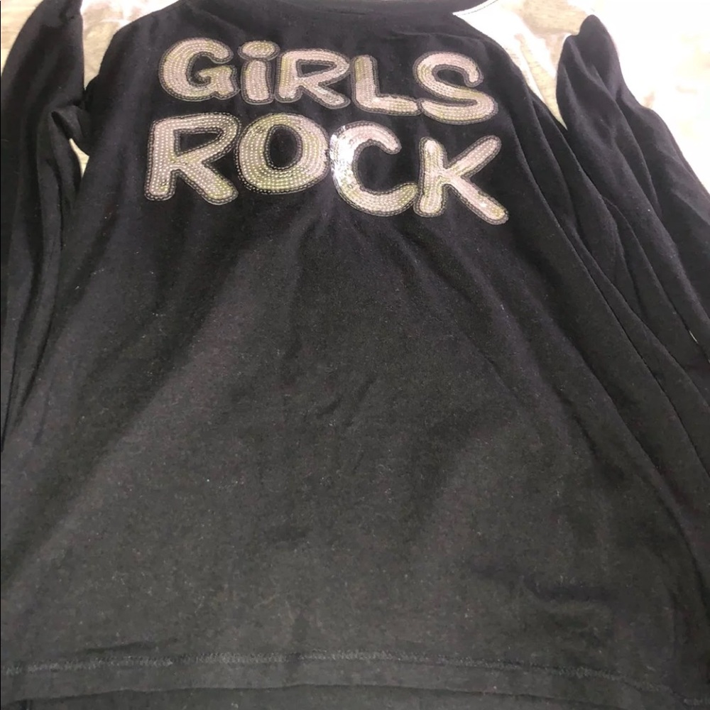 Girls rock shirt